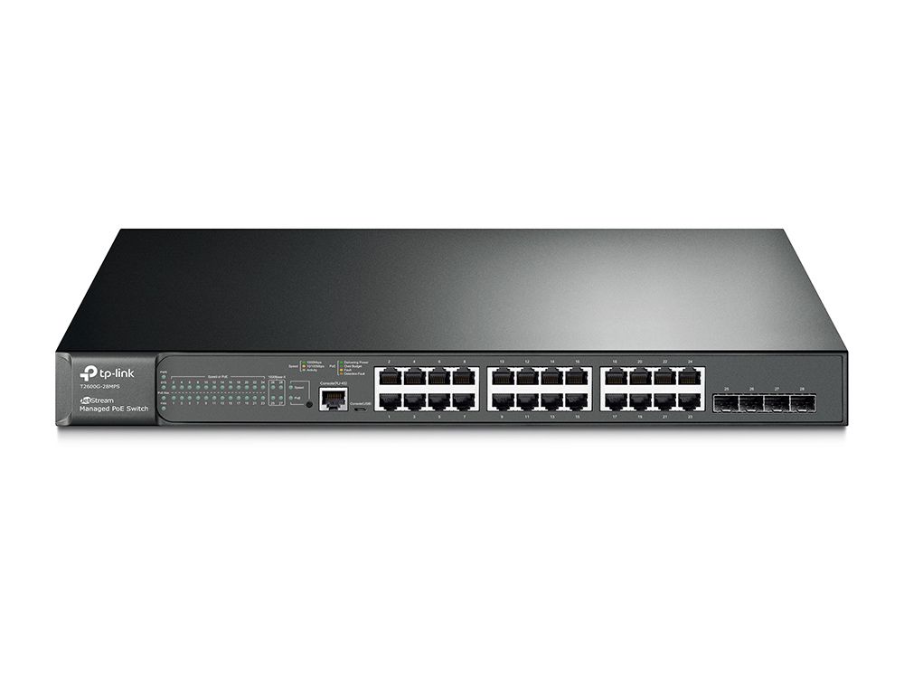 Switch de Escritorio TP-Link TL-SG3424P con 24 Puertos | en línea