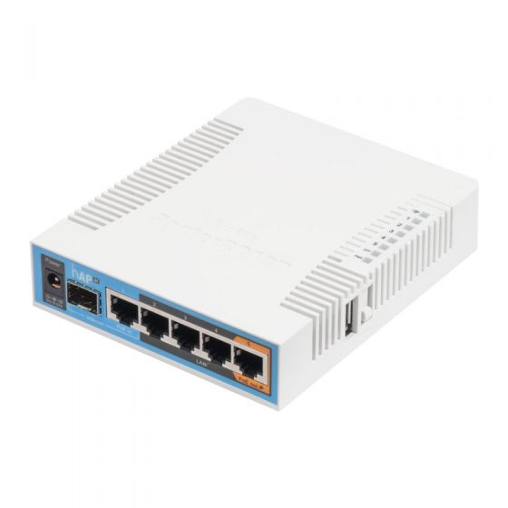 Mikrotik Indoor Access Point รุ่น RB962UiGS-5HacT2HnT-TH (hAP ac) 